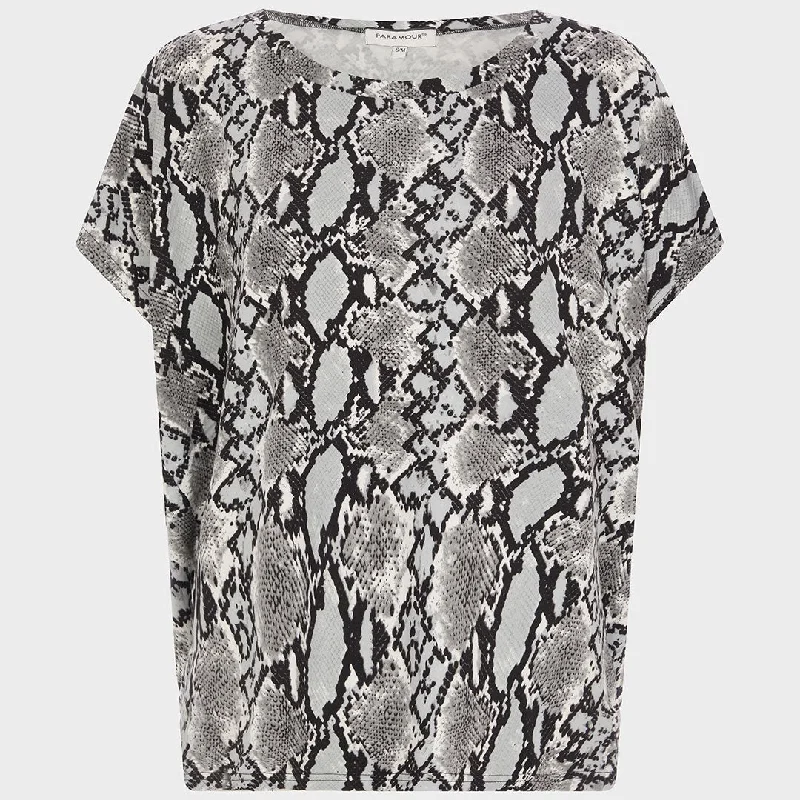 Ladies Jungle Print Oversized Top