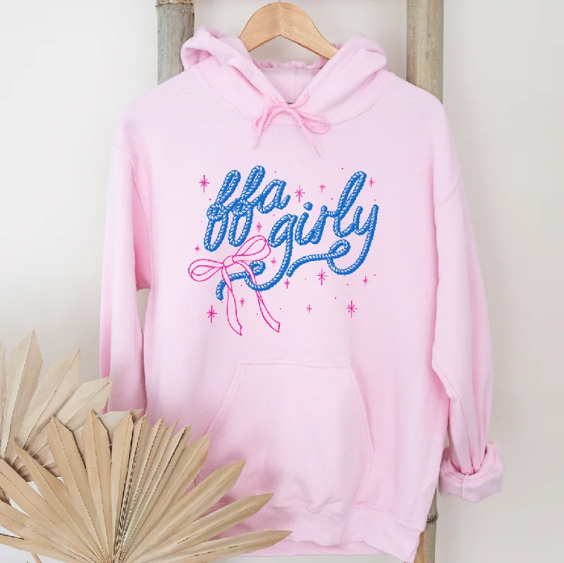 Rope Bow FFA Girly Hoodie (S-3XL) Unisex - Multiple Colors!